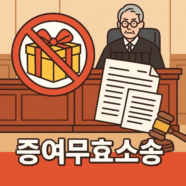 제주유류분변호사, 증여무효소송